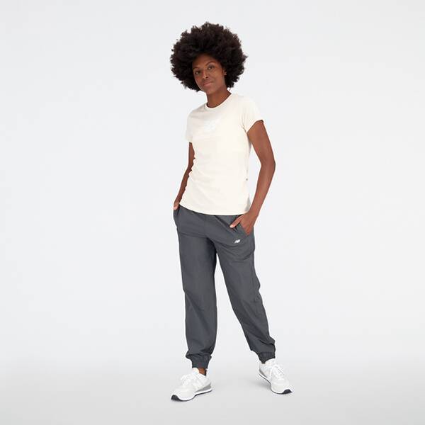 Thumbnail - NEW BALANCE Damen Kapuzensweat NB Essentials Stacked Logo T-Shirt