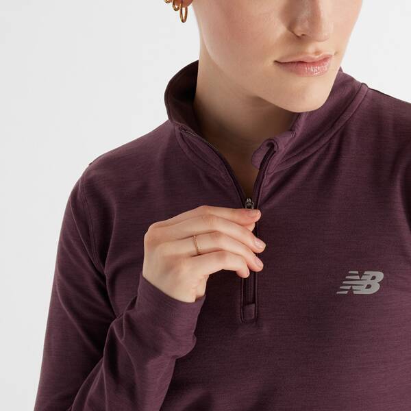 Thumbnail - NEW BALANCE Damen Shirt Womens Training L/S Top