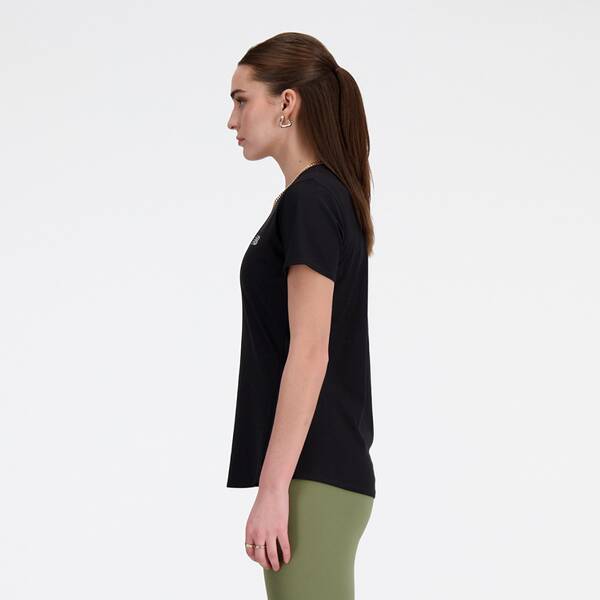 Thumbnail - NEW BALANCE Damen T-Shirt Jacquard Slim T-Shirt