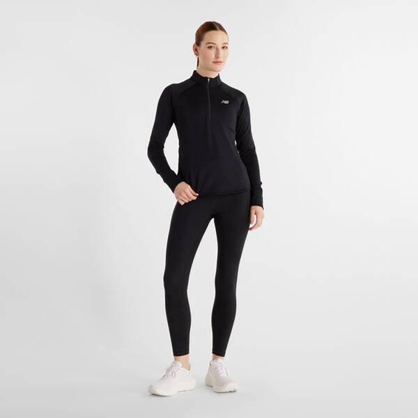 Thumbnail - NEW BALANCE Damen T-Shirt Athletics Heat Grid Half Zip