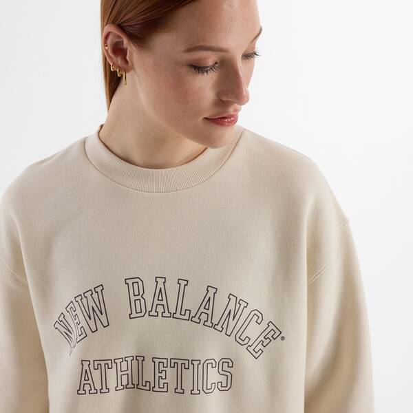 Thumbnail - NEW BALANCE Damen Kapuzensweat Graphic Fleece Crew