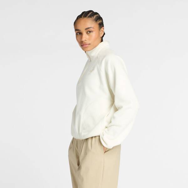 Thumbnail - NEW BALANCE Damen Shirt Polar Fleece Half Zip