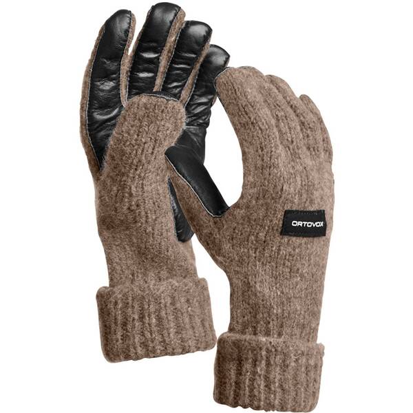 Thumbnail - ORTOVOX Herren Handschuhe CLASSIC WOOL GLOVE LEATHER