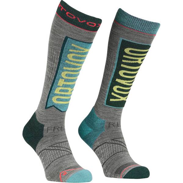 Thumbnail - ORTOVOX Damen FREE RIDE LONG SOCKS W
