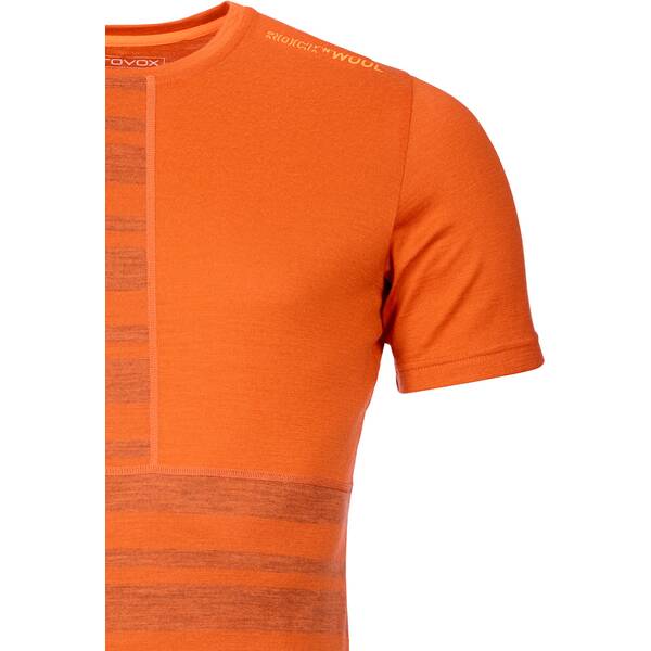Thumbnail - ORTOVOX Herren Unterhemd 185 ROCK'N'WOOL SHORT SLEEVE M