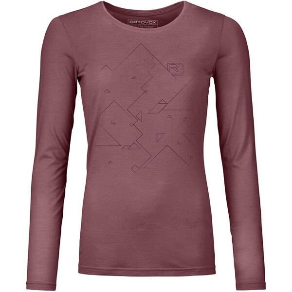 Thumbnail - ORTOVOX Damen Shirt 185 MERINO TANGRAM LS W