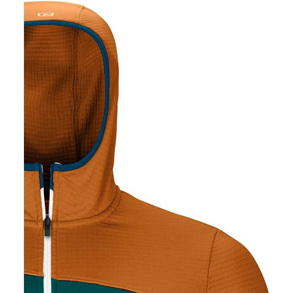 Thumbnail - ORTOVOX FLEECE GRID HOODY M