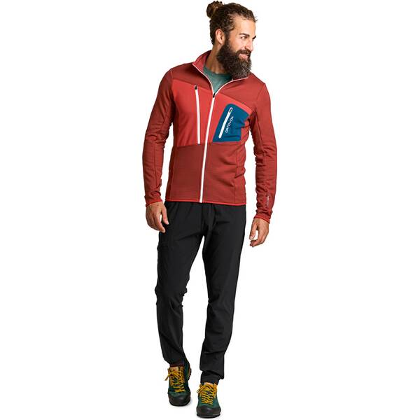 Thumbnail - ORTOVOX Herren Fleecejacke "Grid"