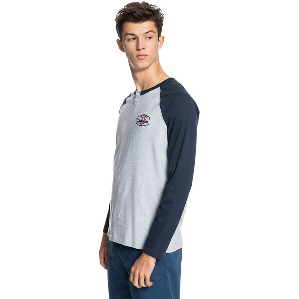 Thumbnail - QUIKSILVER Herren T-Shirt HENLEYLS M KTTP