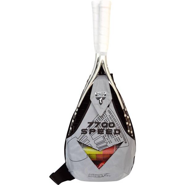 Thumbnail - TALBOT/TORRO Talbot-Torro Speed-Badminton Premium-Set Speed 7700, 2 kraftvolle Graphit-Composite Rackets, 6 windstabile ...