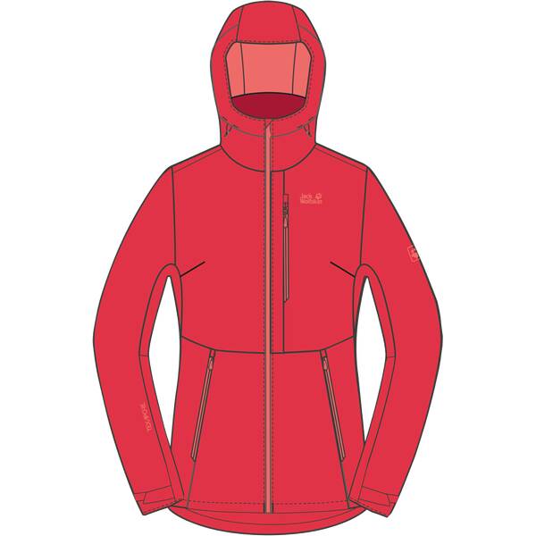 Thumbnail - JACK WOLFSKIN Damen Trekkingjacke "Eagle Peak"