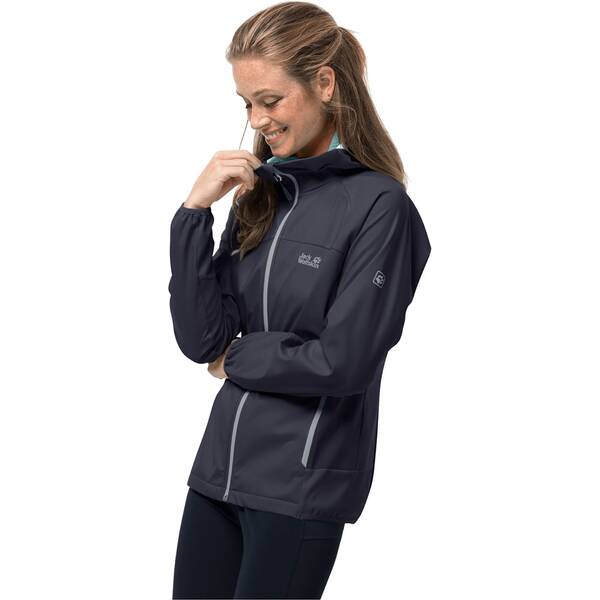 Thumbnail - JACK WOLFSKIN Damen Softshelljacke EAGLE PEAK II