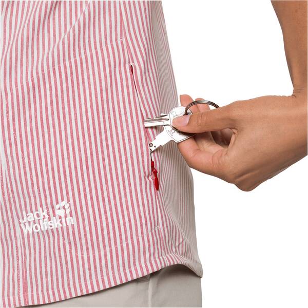 Thumbnail - JACK WOLFSKIN Damen Hemd SOUTH PORT SS SHIRT W