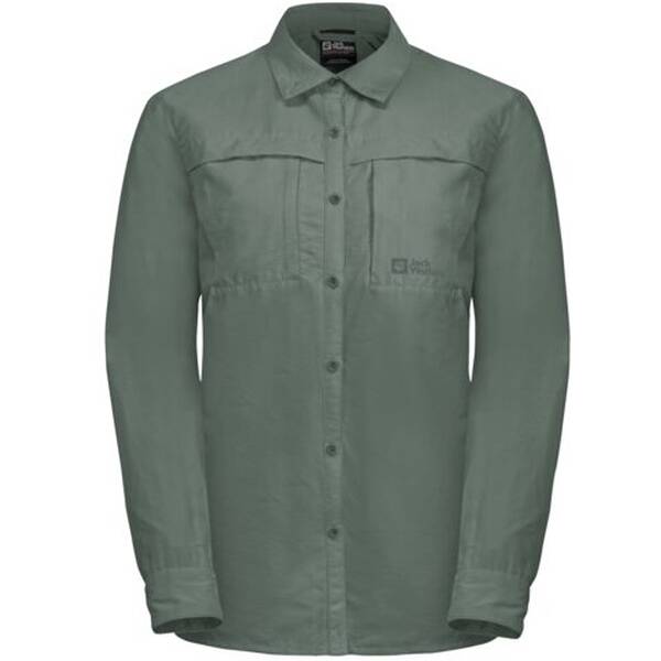 Thumbnail - JACK WOLFSKIN Damen Bluse BARRIER L/S SHIRT W