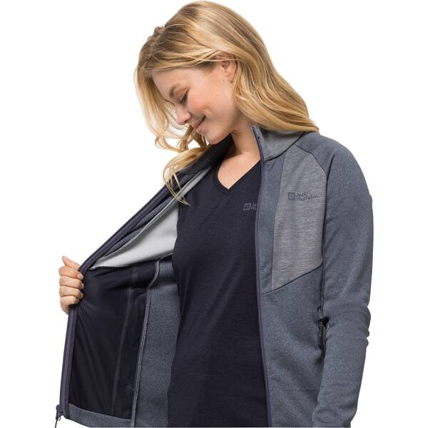 Thumbnail - JACK WOLFSKIN Damen Unterjacke BLATTSTEIG FZ W