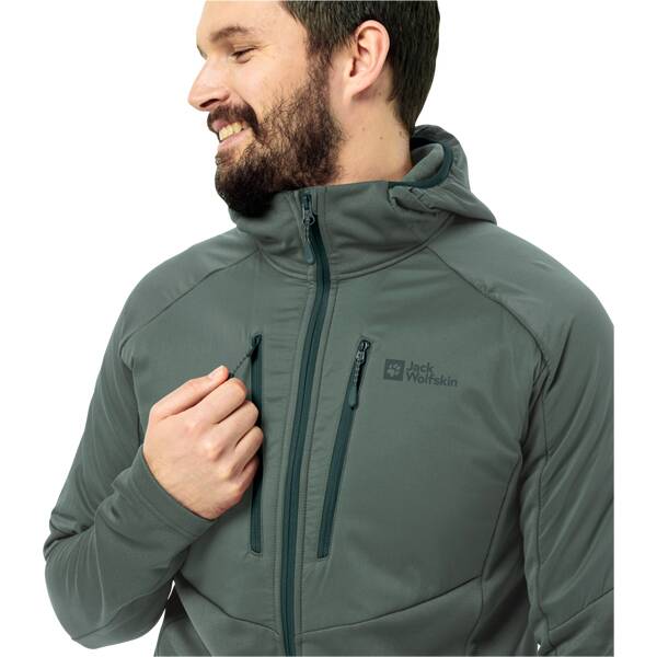 Thumbnail - JACK WOLFSKIN Herren Unterjacke ALPGRAT PRO INS FZ M