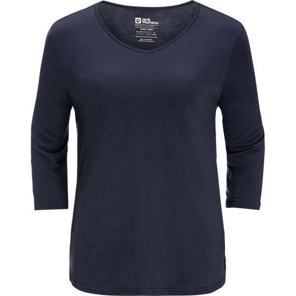 Thumbnail - JACK WOLFSKIN Damen Shirt MOLA 3/4 T W
