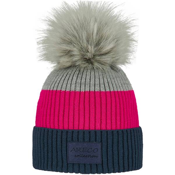 Thumbnail - ARECO Kinder Mütze Pudelmütze Juniors