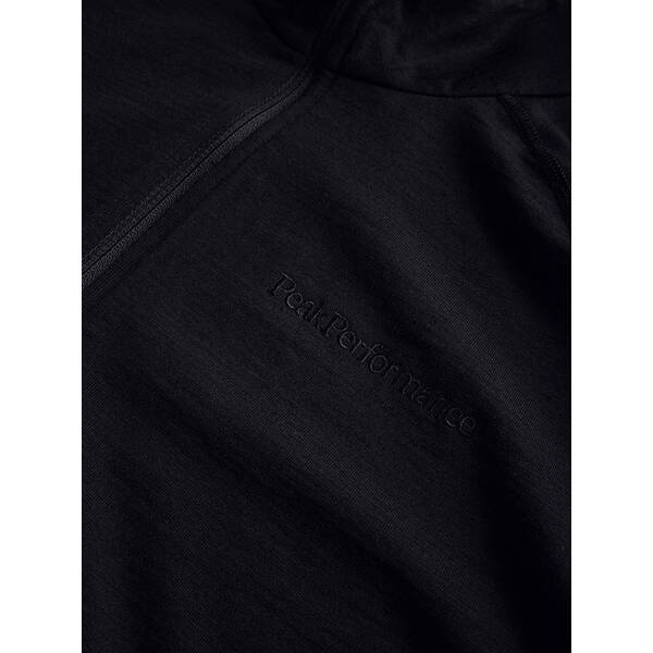 Thumbnail - PEAK PERFORMANCE Herren Rolli M Magic Half Zip-BLACK-BLACK