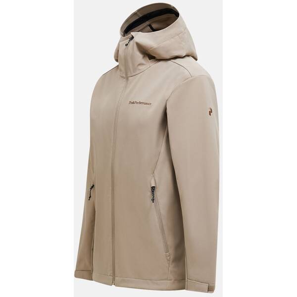 Thumbnail - PEAK PERFORMANCE Herren Jacke M Explore Hood Jacket-AVID BEIGE