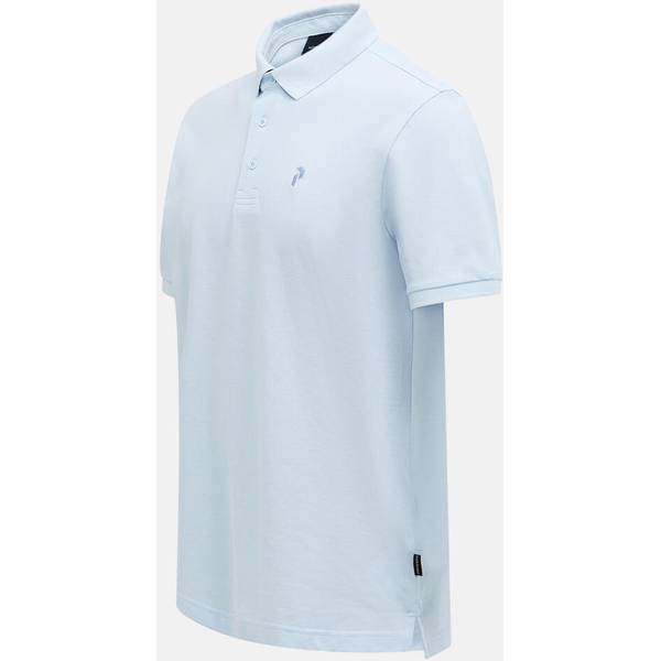 Thumbnail - PEAK PERFORMANCE Herren Polo M Classic Cotton Polo-CLOUD