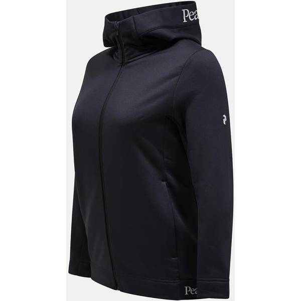Thumbnail - PEAK PERFORMANCE Damen Kapuzensweat W Rider Tech Zip Hood-BLACK