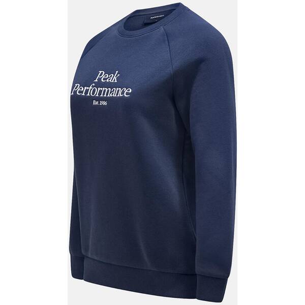 Thumbnail - PEAK PERFORMANCE Damen Sweatshirt W Original Crew-BLUE SHADOW-OFFWHITE