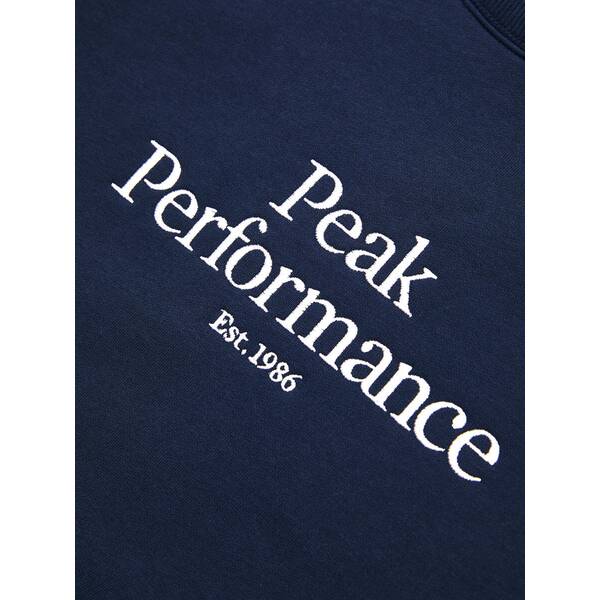 Thumbnail - PEAK PERFORMANCE Damen Sweatshirt W Original Crew-BLUE SHADOW-OFFWHITE