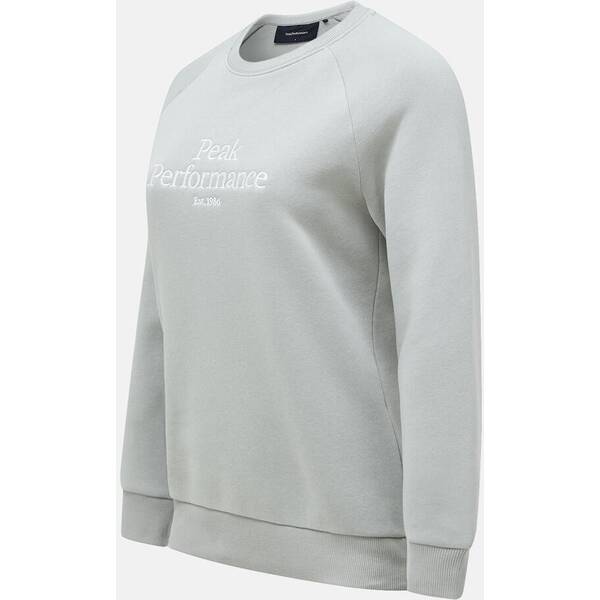 Thumbnail - PEAK PERFORMANCE Damen Sweatshirt W Original Crew-LIMIT GREEN