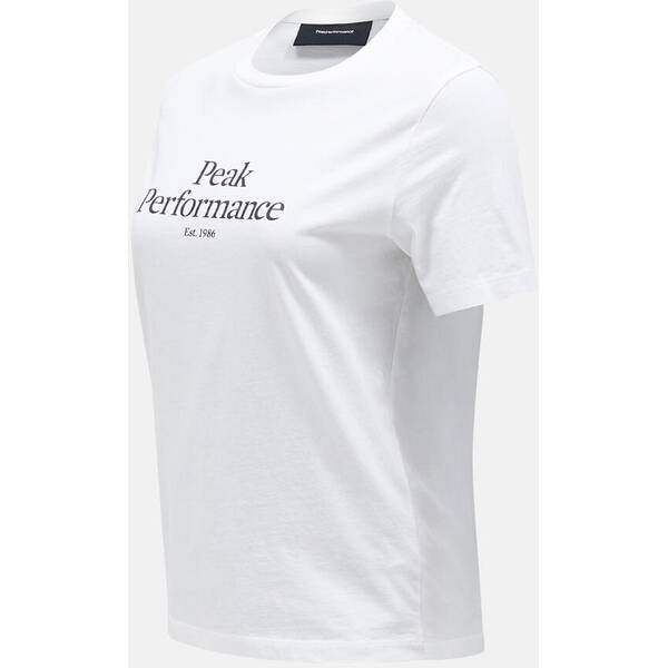 Thumbnail - PEAK PERFORMANCE Damen Shirt W Original Tee-OFFWHITE-BLACK