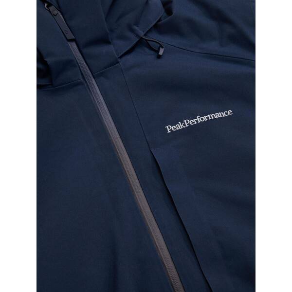 Thumbnail - PEAK PERFORMANCE Herren Jacke M Maroon Jacket-BLUE SHADOW