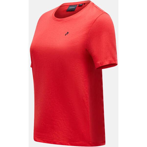 Thumbnail - PEAK PERFORMANCE Damen Shirt W Explore Graphic Tee-BRILLIANT RED