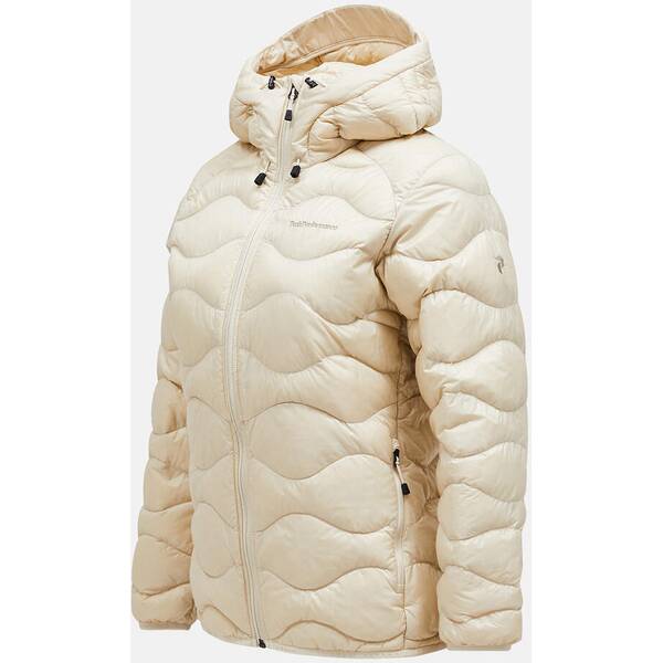 Thumbnail - PEAK PERFORMANCE Damen Jacke W Helium Down Hood Jacket-SAND FOG