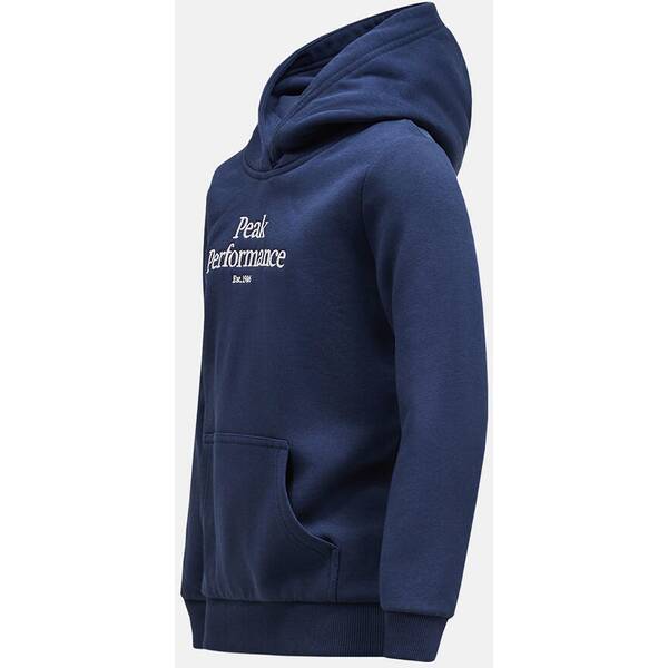 Thumbnail - PEAK PERFORMANCE Kinder Sweatshirt Jr Original Hood-BLUE SHADOW-OFFWHITE
