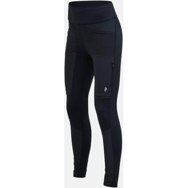 Thumbnail - PEAK PERFORMANCE Damen Tights W Ascent Track Tights-BLACK