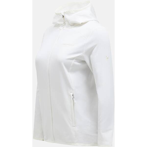Thumbnail - PEAK PERFORMANCE Damen Kapuzensweat W Light Zip Hood-OFFWHITE