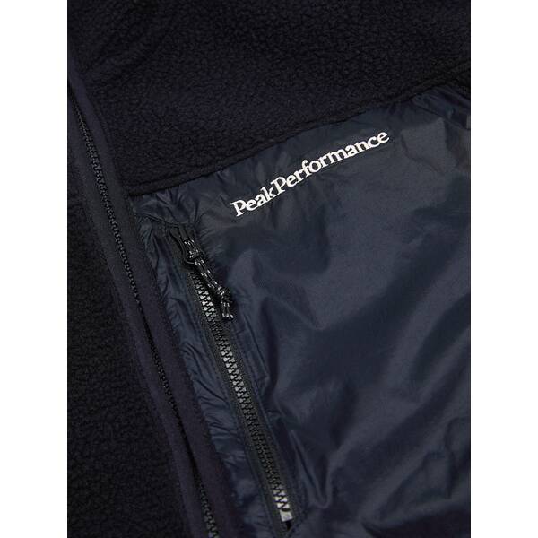 Thumbnail - PEAK PERFORMANCE Herren Kapuzensweat M Pile Zip Jacket-BLACK