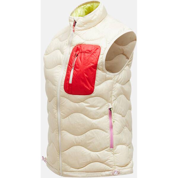 Thumbnail - PEAK PERFORMANCE Damen Weste W Helium Utility Down Ves-SAND FOG-SUNNY