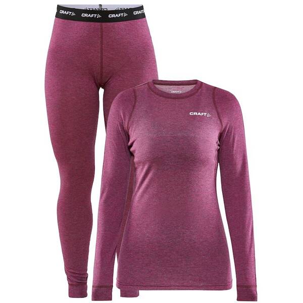 Thumbnail - CRAFT Damen Wäscheset CORE Wool Merino Set W