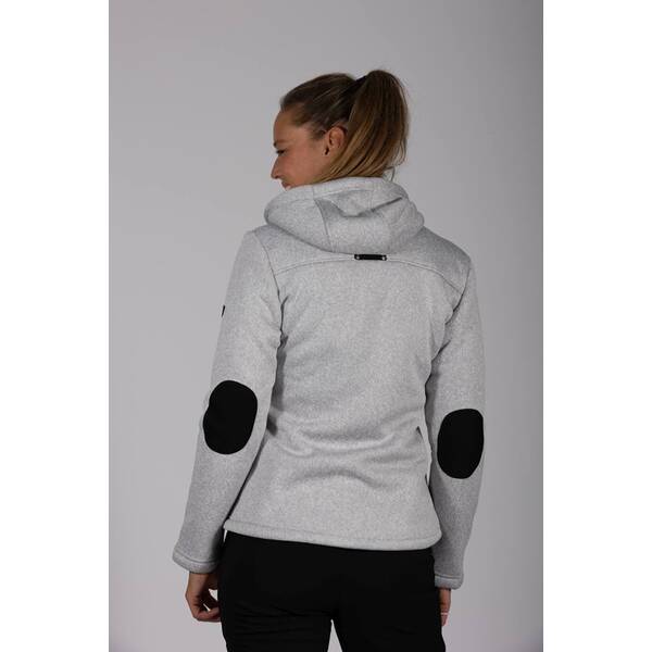 Thumbnail - MAUL Damen Chieming Strickfeecejacke+Kapuze