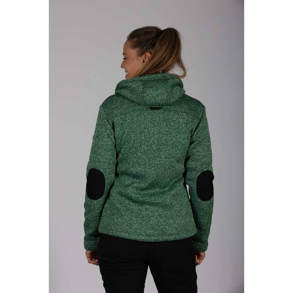 Thumbnail - MAUL Damen Chieming Strickfeecejacke+Kapuze