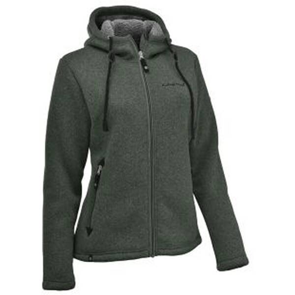 Thumbnail - MAUL Damen Chieming Strickfeecejacke+Kapuze