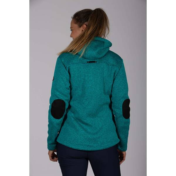 Thumbnail - MAUL Damen Chieming Strickfeecejacke+Kapuze