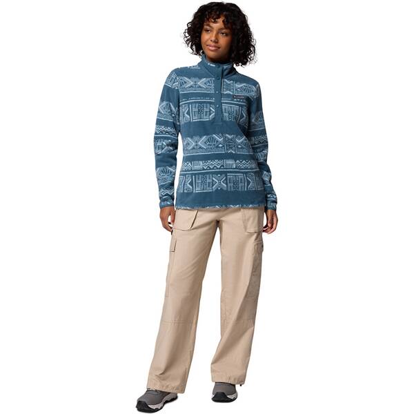 Thumbnail - COLUMBIA Damen Rolli Benton Springs Printed 1/2 Snap