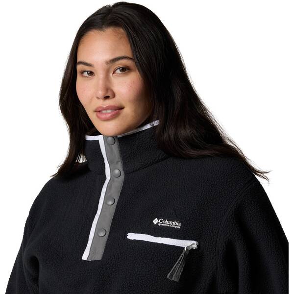 Thumbnail - COLUMBIA Damen Rolli Helvetia II Cropped Half Snap Fleec