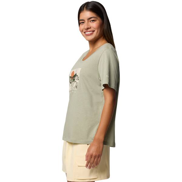 Thumbnail - COLUMBIA Damen Shirt Ruby Springs Graphic Scoop Neck SS