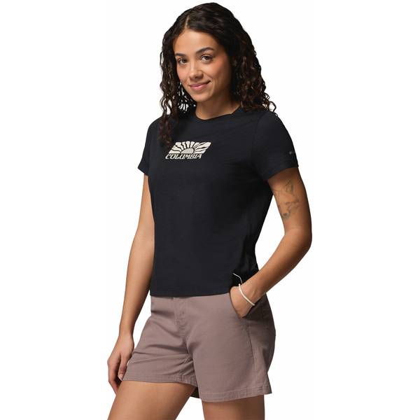 Thumbnail - COLUMBIA Damen Shirt Ruby Springs Graphic Fitted SS