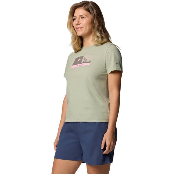 Thumbnail - COLUMBIA Damen Shirt Delta Drift Graphic Short Sleeve
