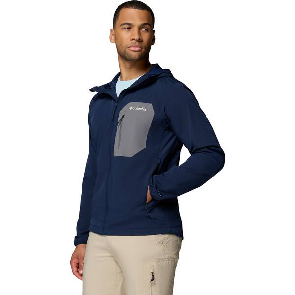 Thumbnail - COLUMBIA Herren Funktionsjacke Tall Heights III Hooded Softshell