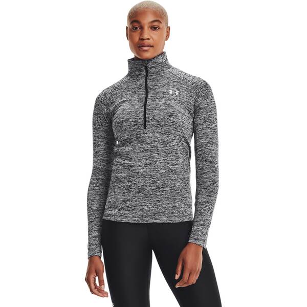 Thumbnail - UNDER ARMOUR Damen Langarm Tech 1/2 Zip - Twist